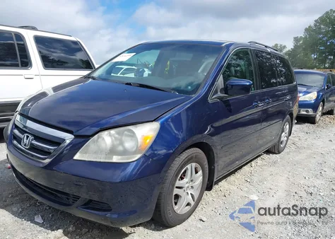 2006 Honda Odyssey Ex-L z USA, uszkodzony, nr VIN 5FNRL38606B045281